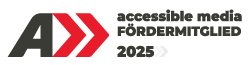 Logo Accessible Media Fördermitglied 2024